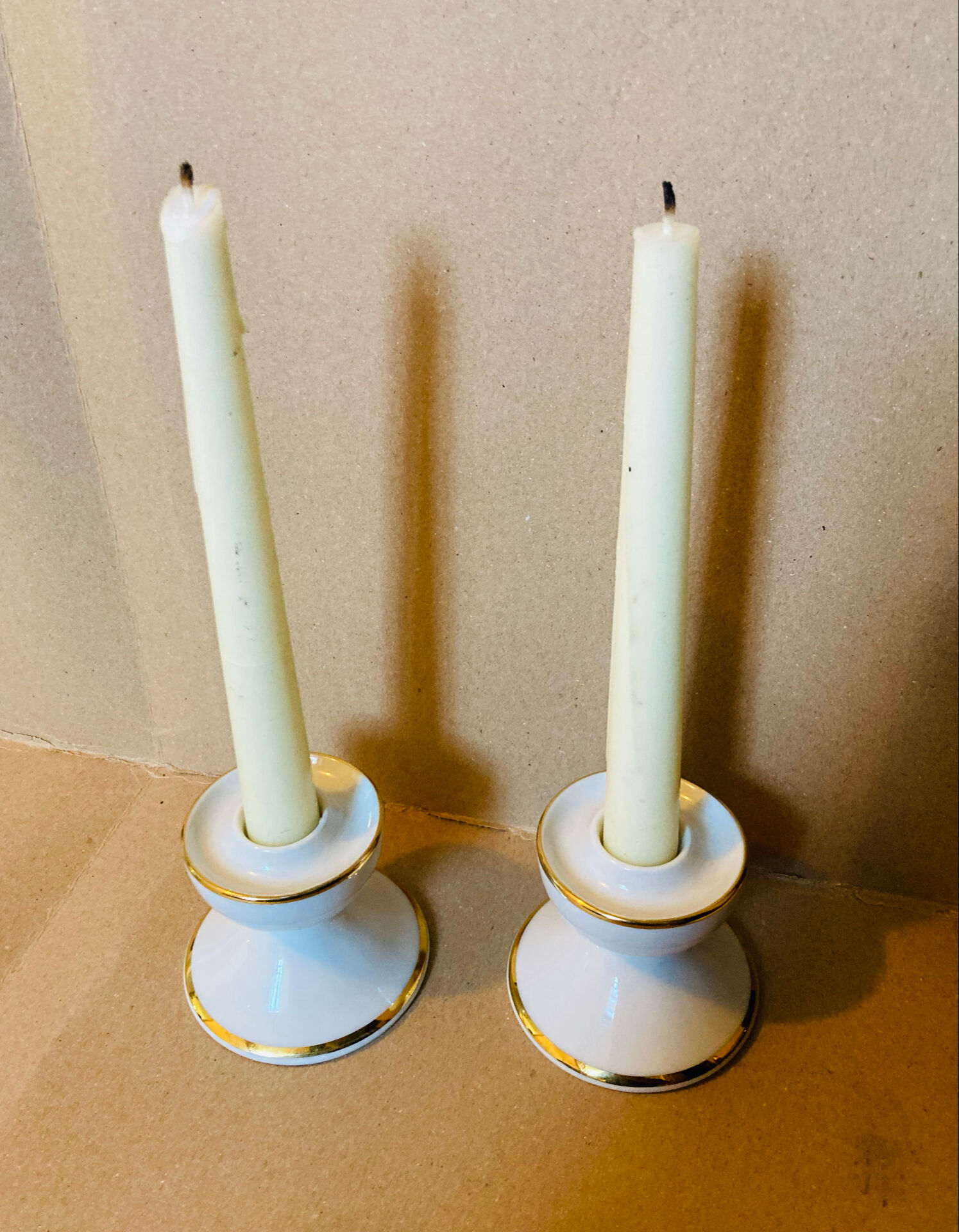 Vintage candlesticks stamped Winterling Marktleuthen Bavaria Germany