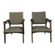Fauteuils en teck vintage