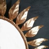 Vintage sun mirror 45x66cm