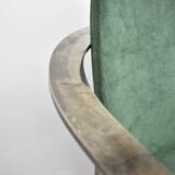 2 Belgo Chrom dinning chairs Memphis style