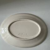 Beautiful Longchamp Terre de Fer dish with pink floral cornflower design