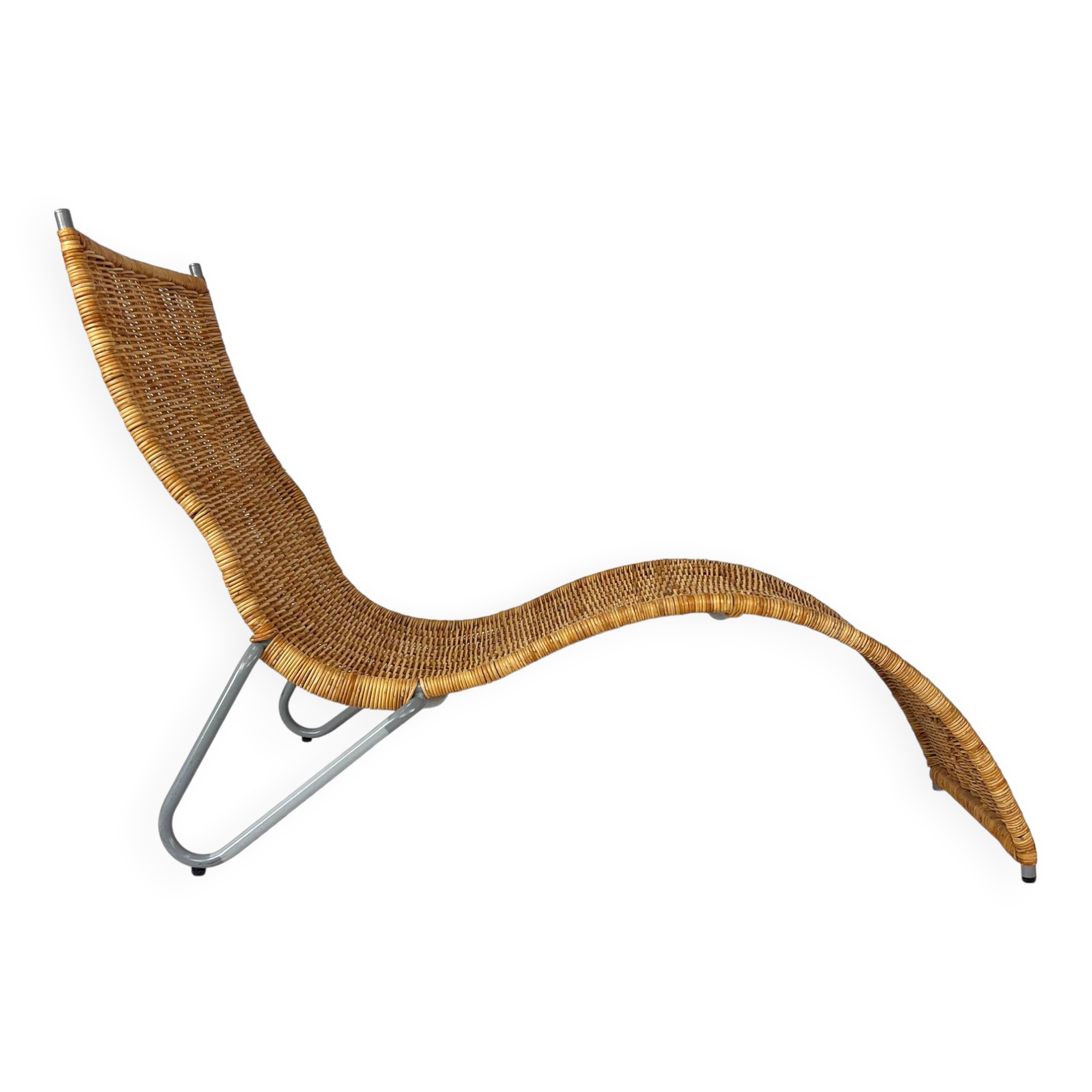 Rattan Lounger "Karlslund" by Karl Malmvall for Ikea, 2005