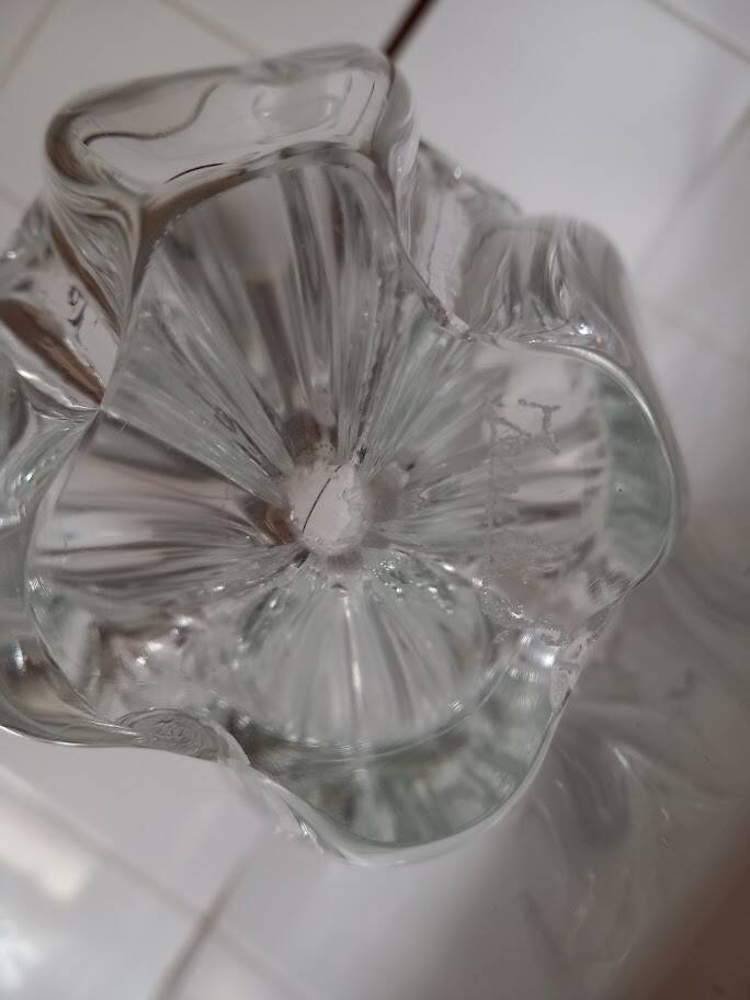 crystal tealight holder