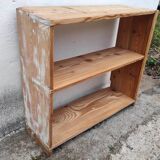 Workshop furniture shelves old wood shelving vintage industrial fir