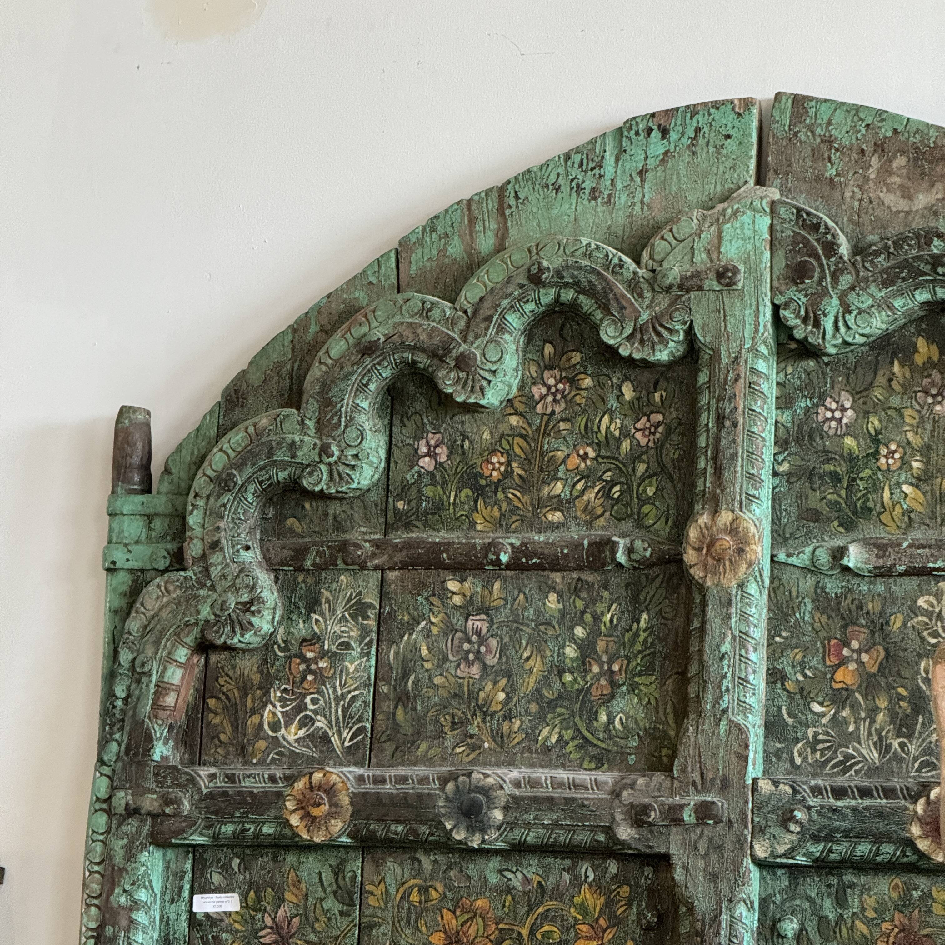 Mhurdiya - Antique Indian Painted Door No.3