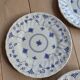 Set of 4 Stafforshire dessert plates