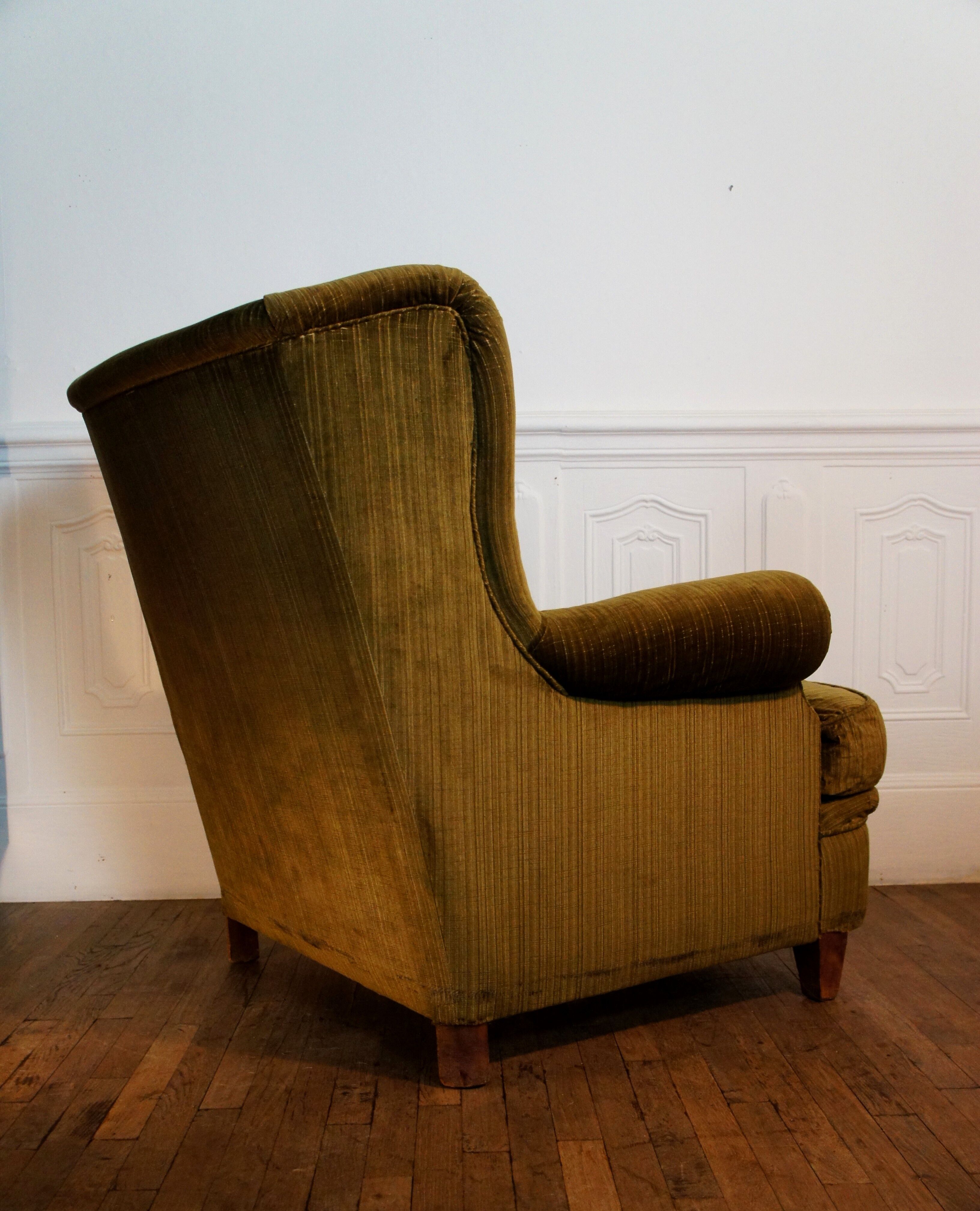 Burov "Windsor" ear chair 1968