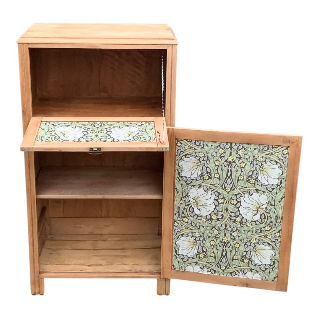 Buffet parisien art déco bois brut 