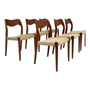 Lot de 6 chaises 'modèle