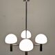 4-light space age chandelier from the 60s/70s