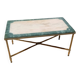 Marble & brass coffee table – Maison Jansen style – 1970s