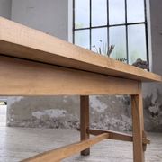 Table mobilier montagne 1950 hêtre massif