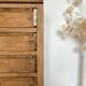 Renovated wooden trade furniture