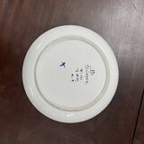 Assiette déco en faïence henriot quimper hb