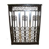 Wrought iron console from art deco period