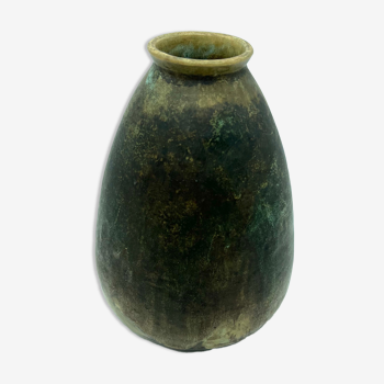 Montigny sandstone vase on the distance