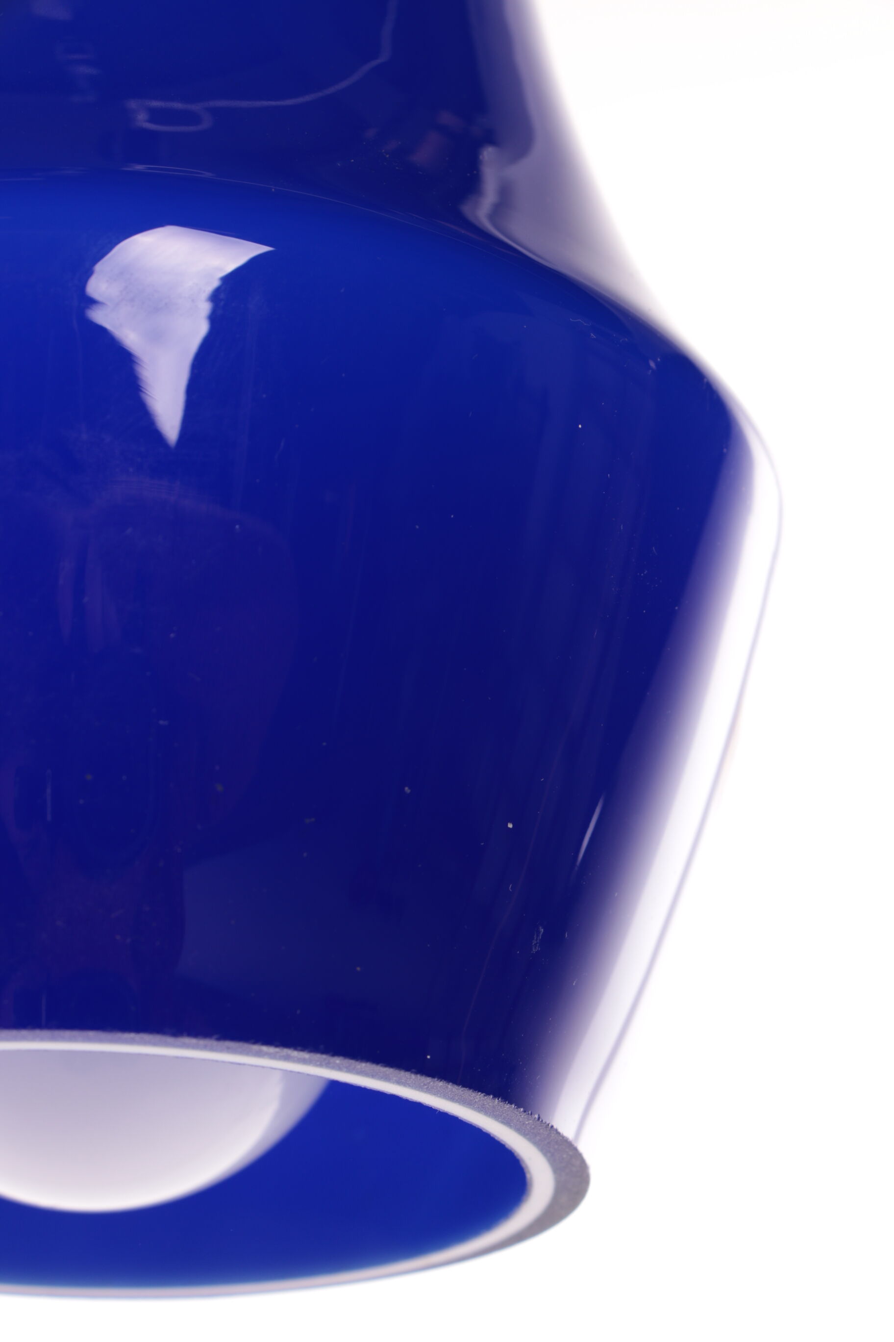 Holmegaard Glass hanging lamp Design Louis Poulsen,1960 Denmark