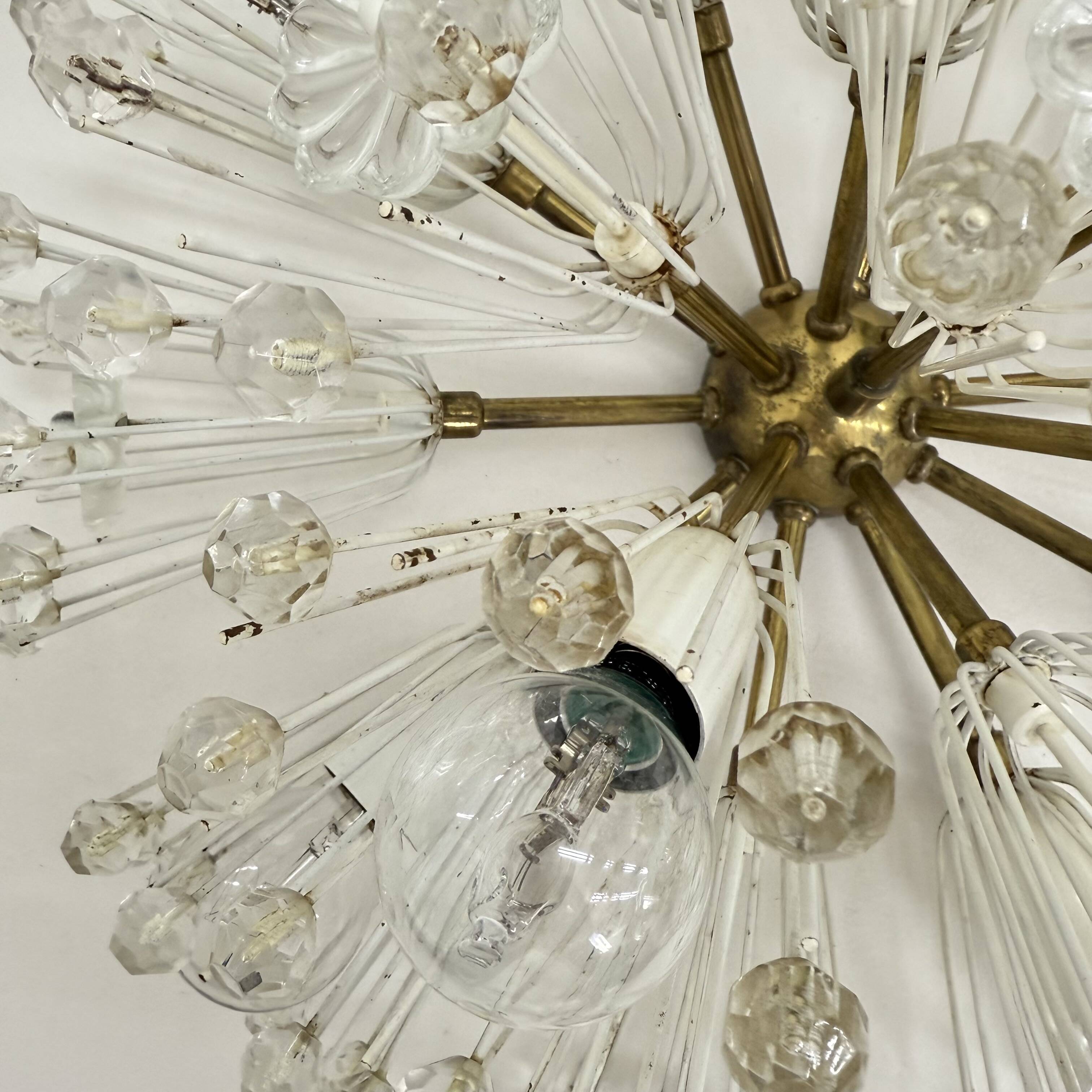 Snowball Ceiling Lamp by Emil Stejnar for Rupert Nikoll, 1950s
