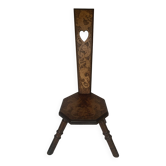 Tripod wooden chair