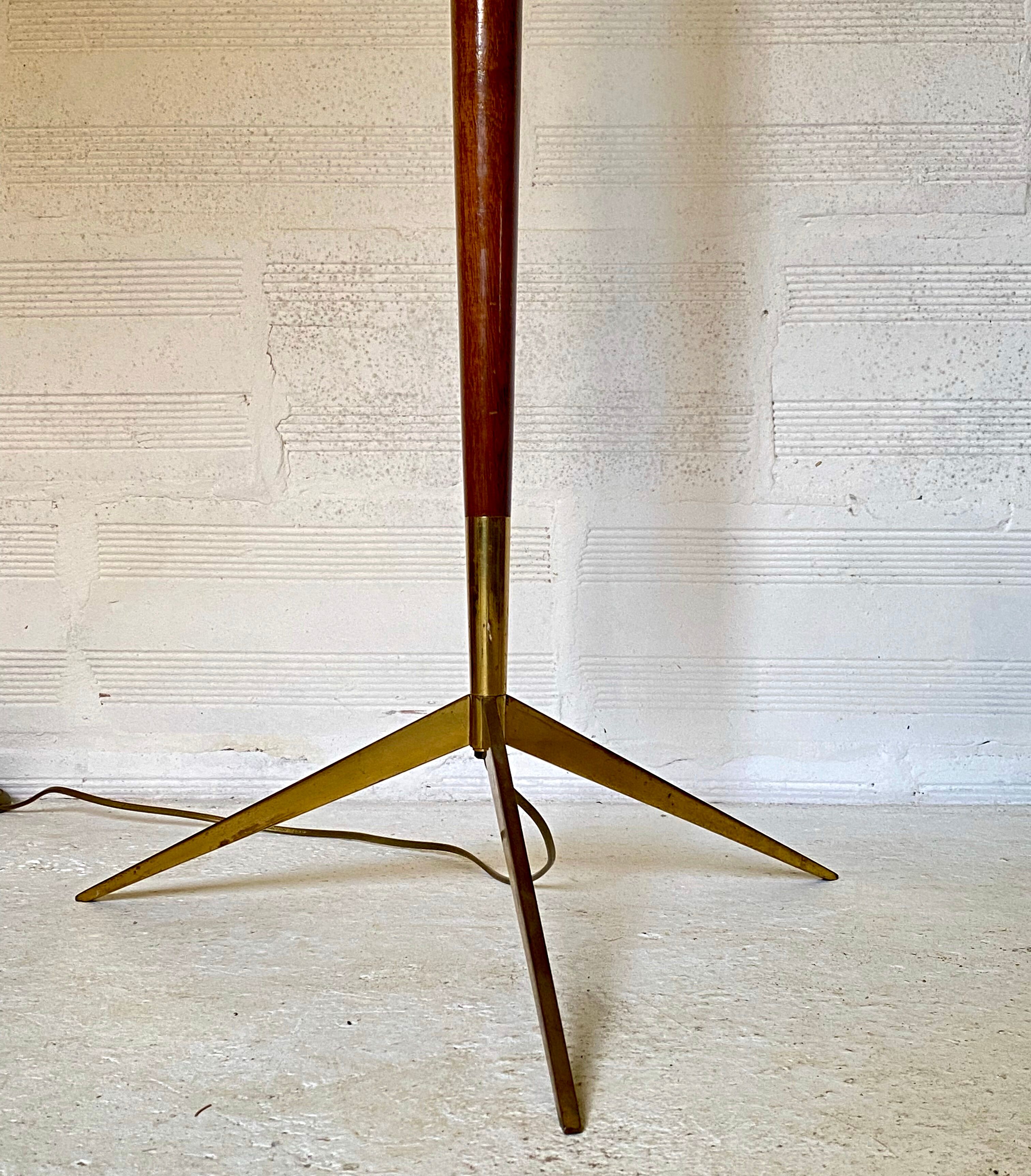 Pair of floor lamps Maison Lunel 1950