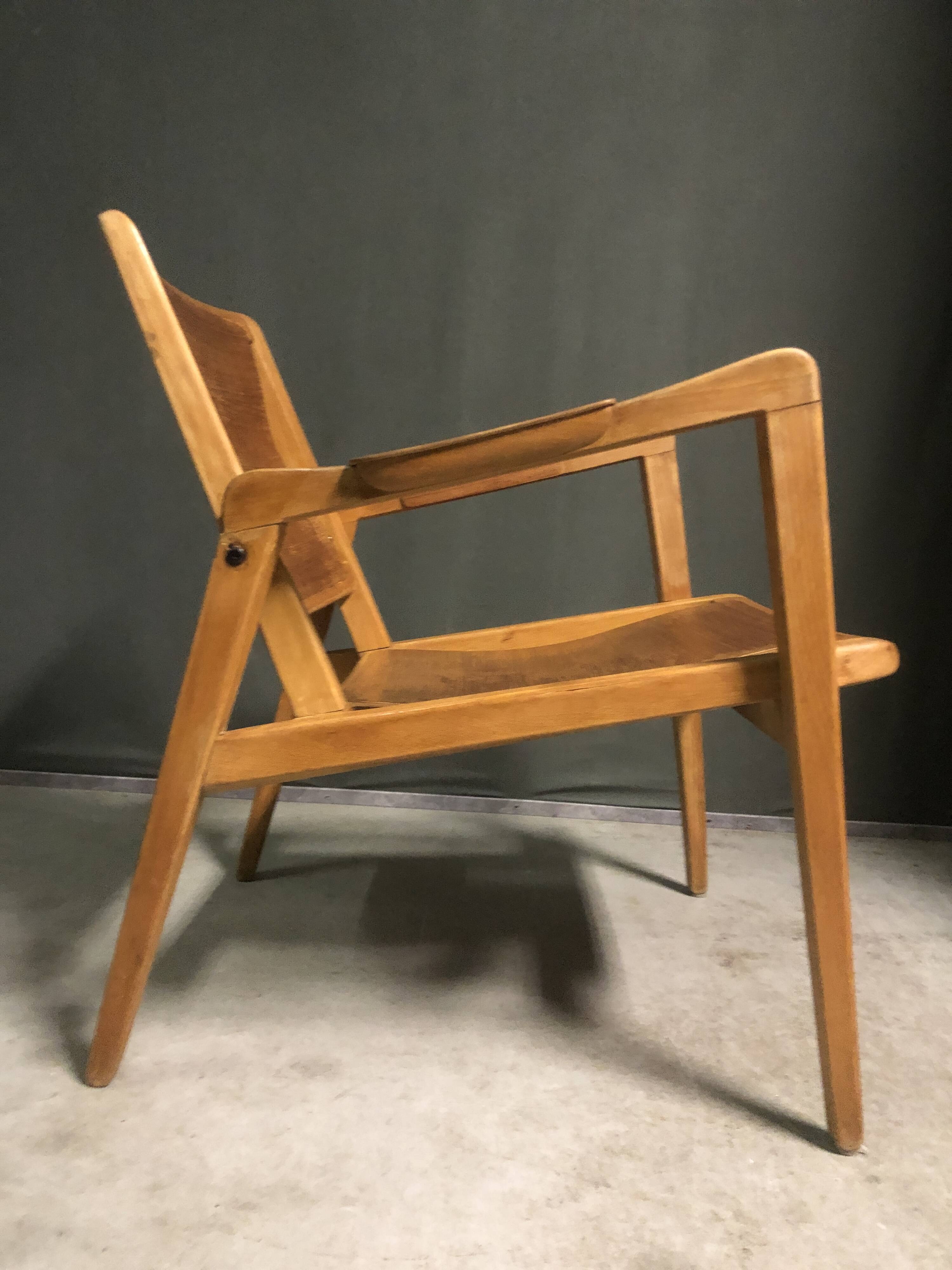 Axel larsson armchair for bodafors, 1950's.