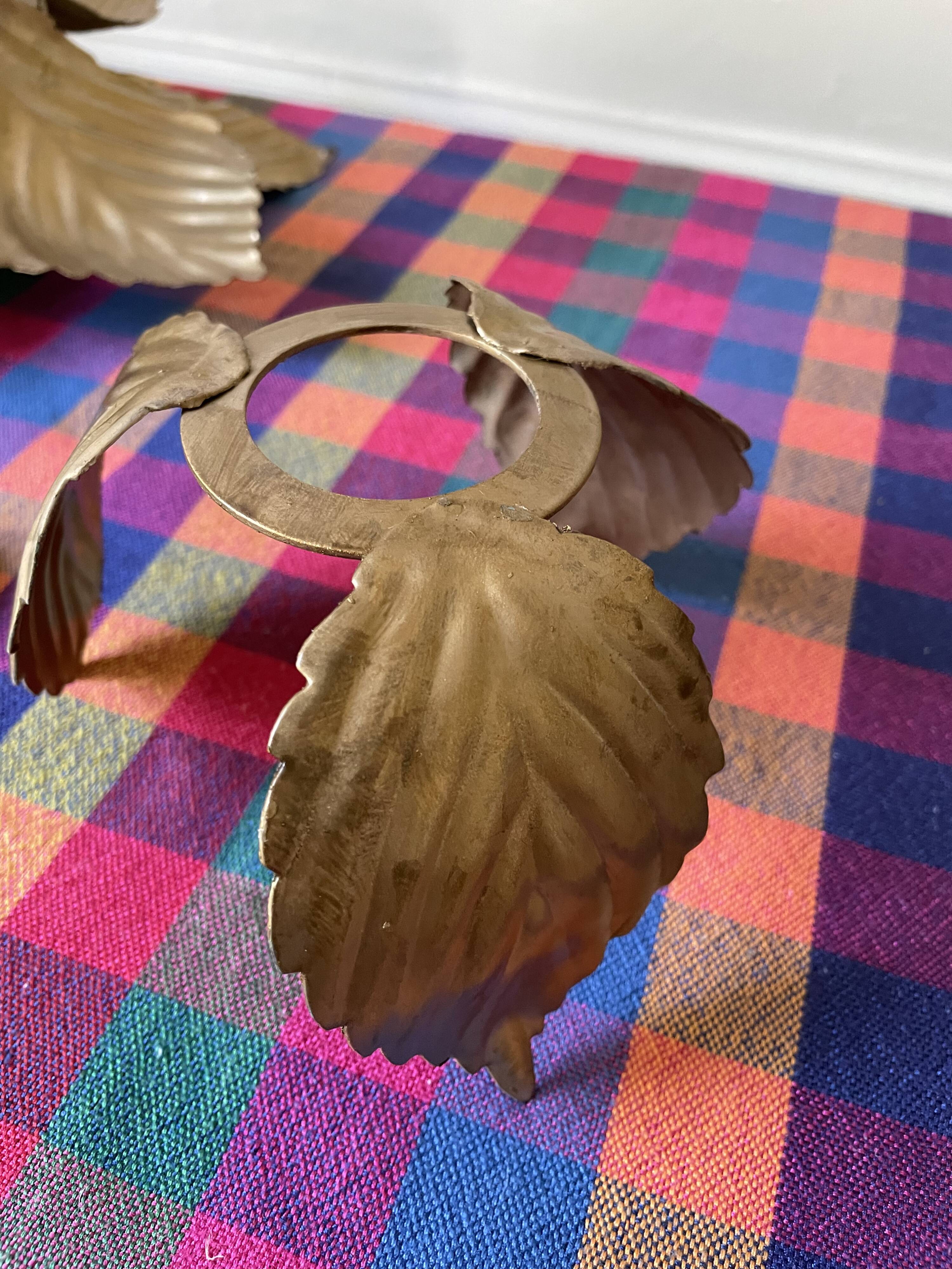 Masca golden flower wall light