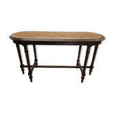 Antique piano bench