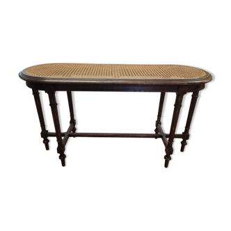 Antique piano bench