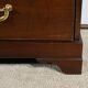 Scribanne chest of drawers in solid mahogany, Georgian period, England – 18th century