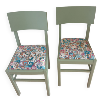 Revamped wooden chairs