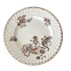 Antique polychrome ironstone dish from Salins, Saxon model.