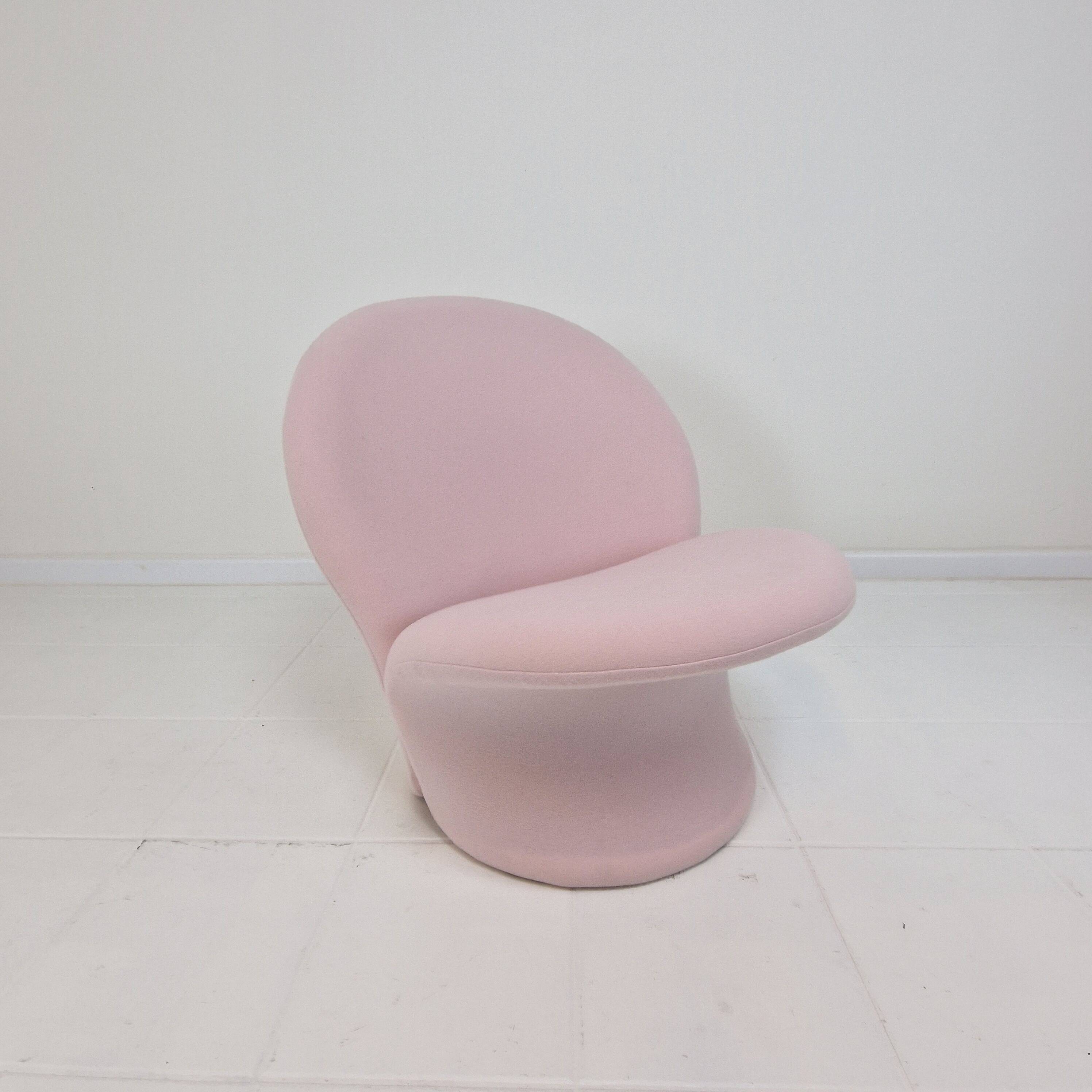 Model F572 Lounge Chair with Pouf by Pierre Paulin for Artifort, 1967