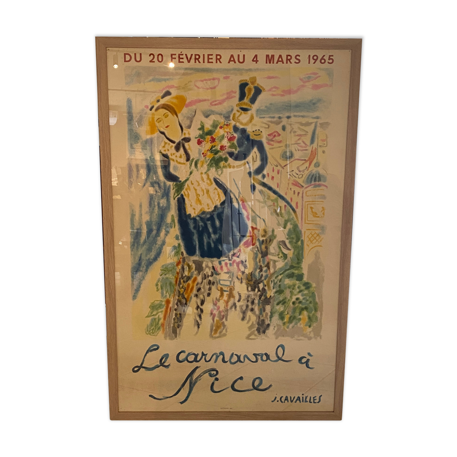 Nice Carnival poster J. Cavailles