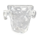 1950s crystal vase
