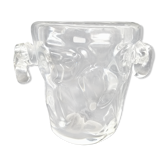 1950s crystal vase