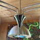 Chandelier, Space Age ceiling light, Design by "Jean Gandelin", vintage, from the 70s
