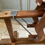 Old wooden rocking horse