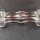 Set of 6 molded glass knife holders (knife rests)