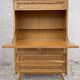 Secretaire décor rotin