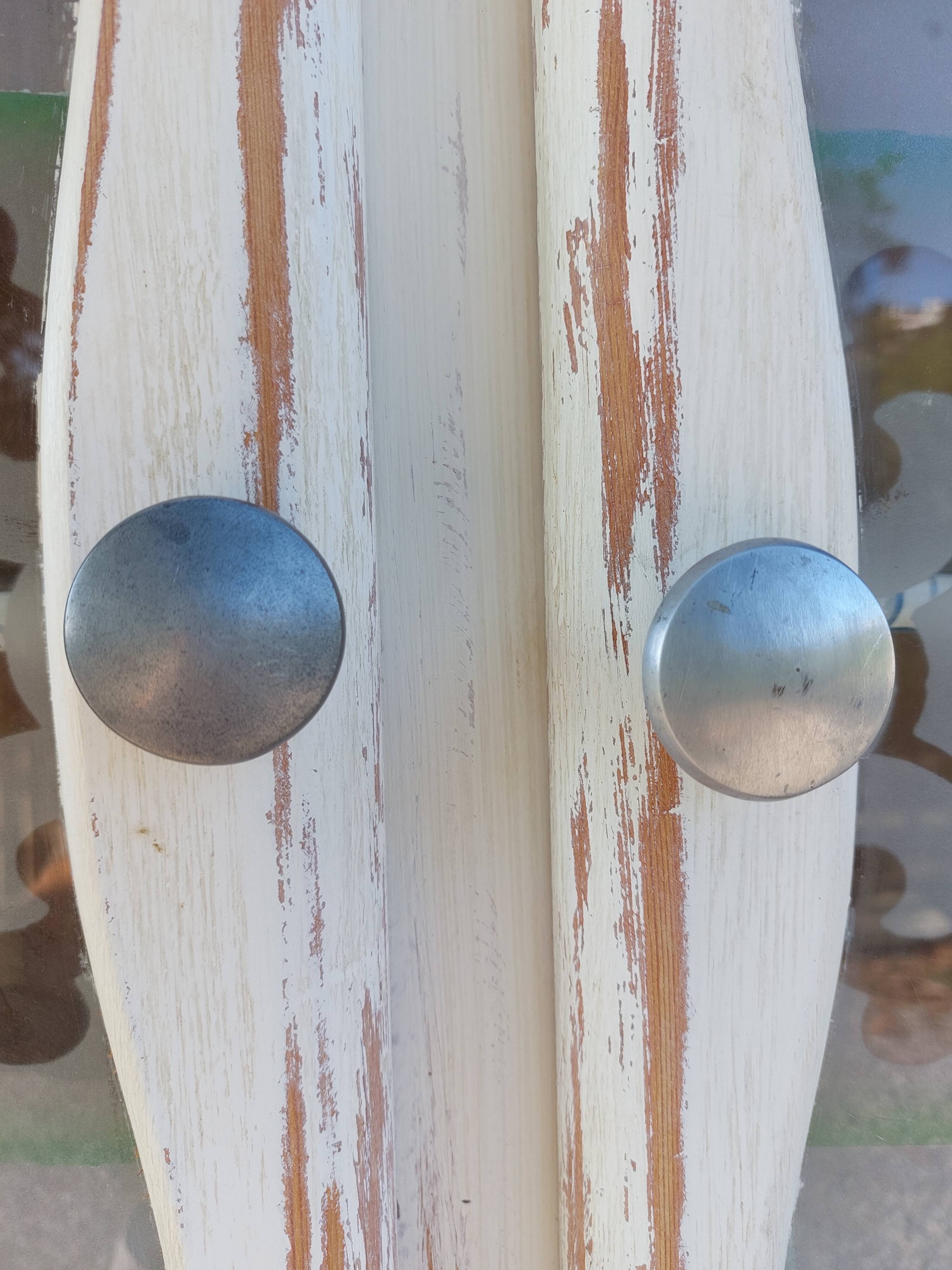 Mado chippy paint white sideboard