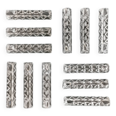 Set of 12 glass knife holders