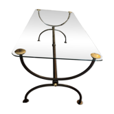 Vintage coffee table from the 70s – Hollywood Regency style
