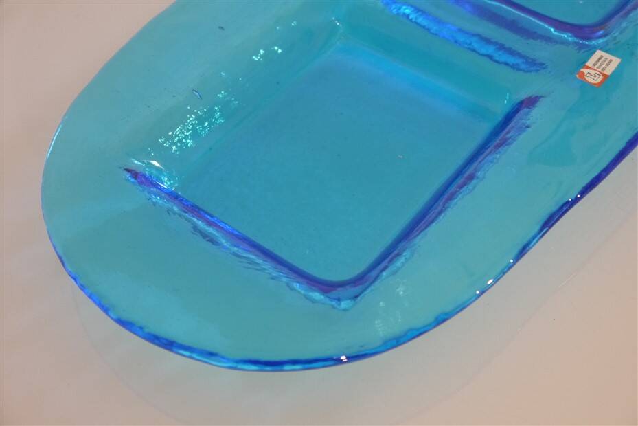 Glass empty pocket by Gunnar Ander 1970