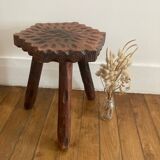 Brutalist tripod stool