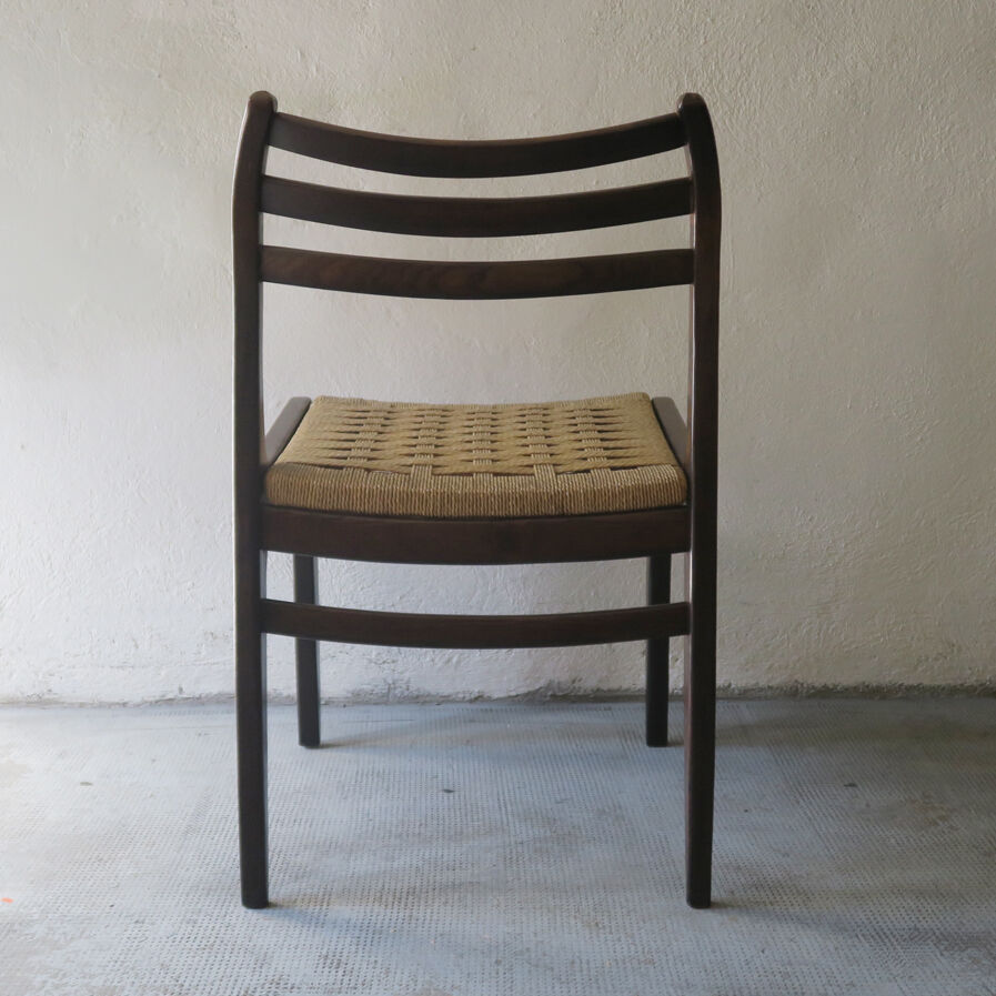 Scandinavian chair in rope