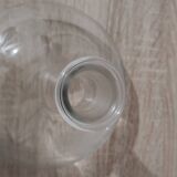 Carafe à vin en verre transparent