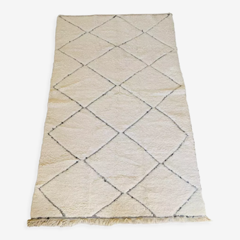 Tapis berbère beni ouarain motifs 250x150cm