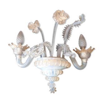 Applique en verre de Venise