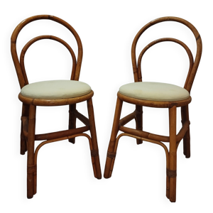 chaises bambou années