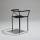 Pair of poltroncina chairs, zeus, maurizio peregalli, 1980s